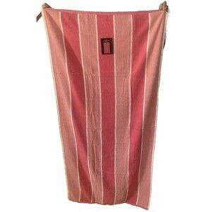 ONE Large Beach Resort Pool Towels in multi Stripe towel 30 x 60 100% COTTON